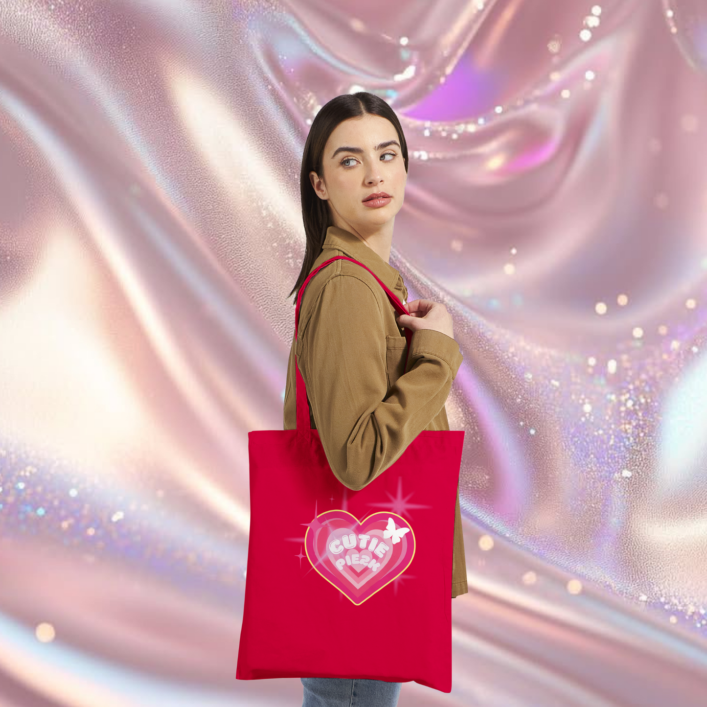 Classic Tote Bag " CUTIE PIE2K " y2k style