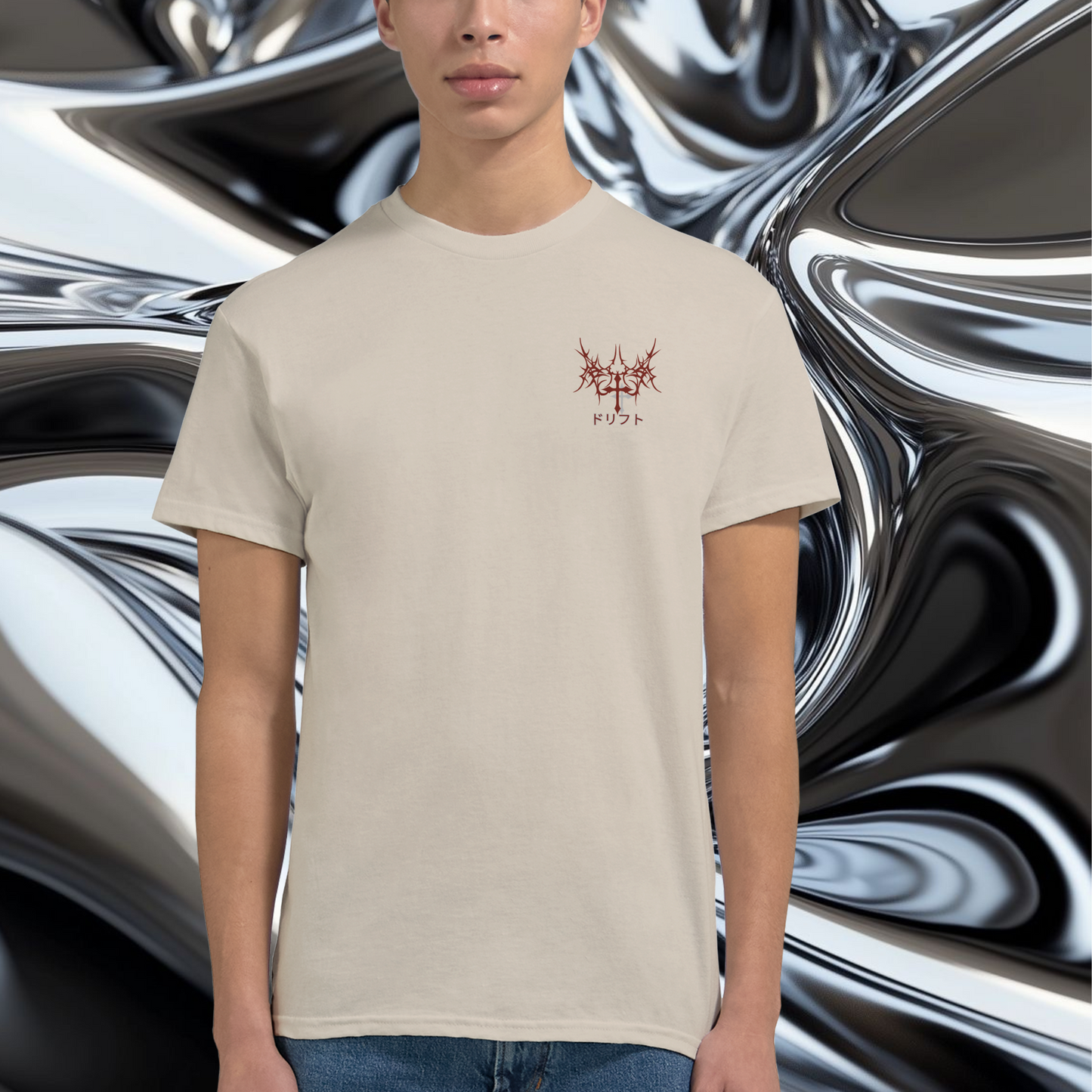Heavyweight Unisex Crewneck T-shirt Nissan s14 JDM style "light colour"