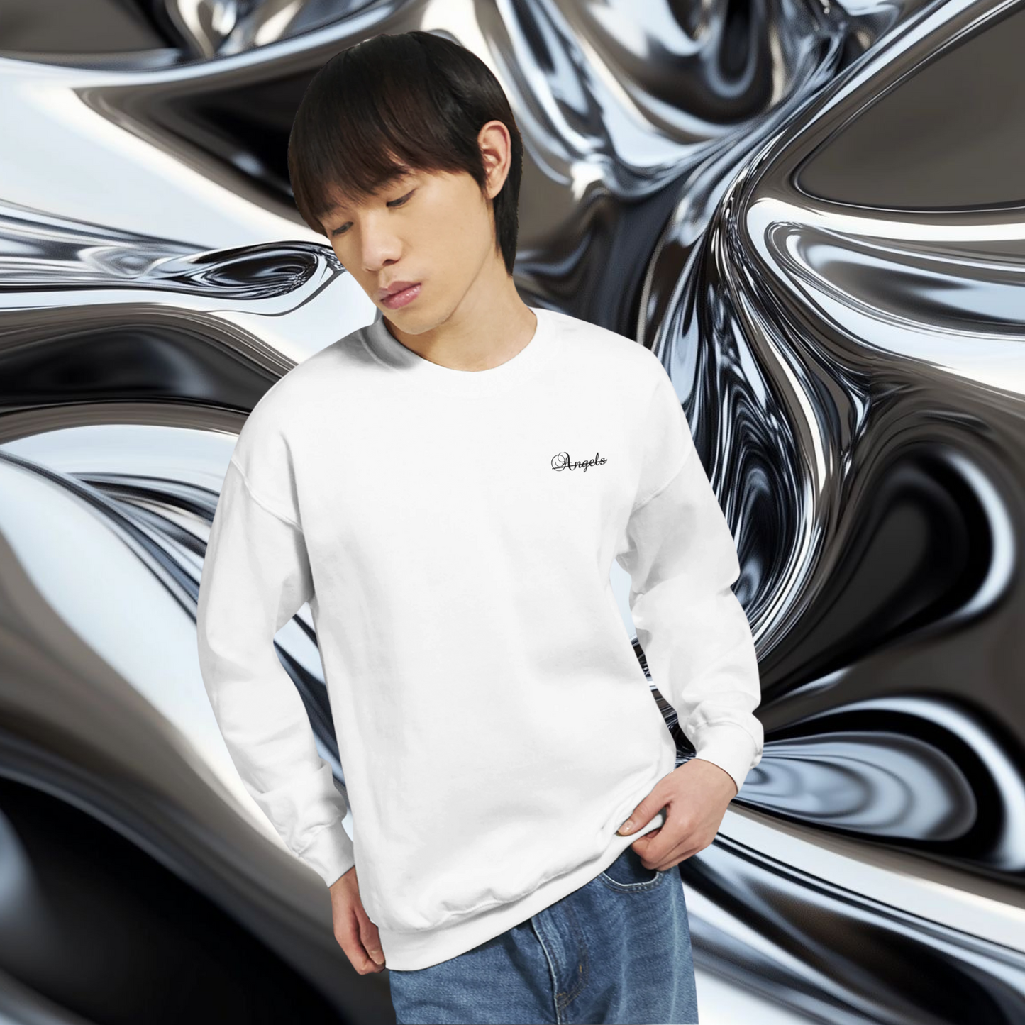Classic Unisex Crewneck Sweatshirt ”Fallen Angels ”