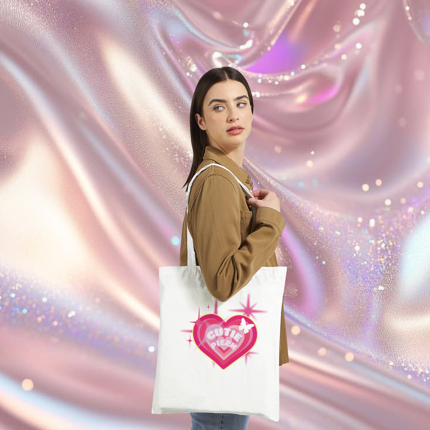 Classic Tote Bag " CUTIE PIE2K " y2k style