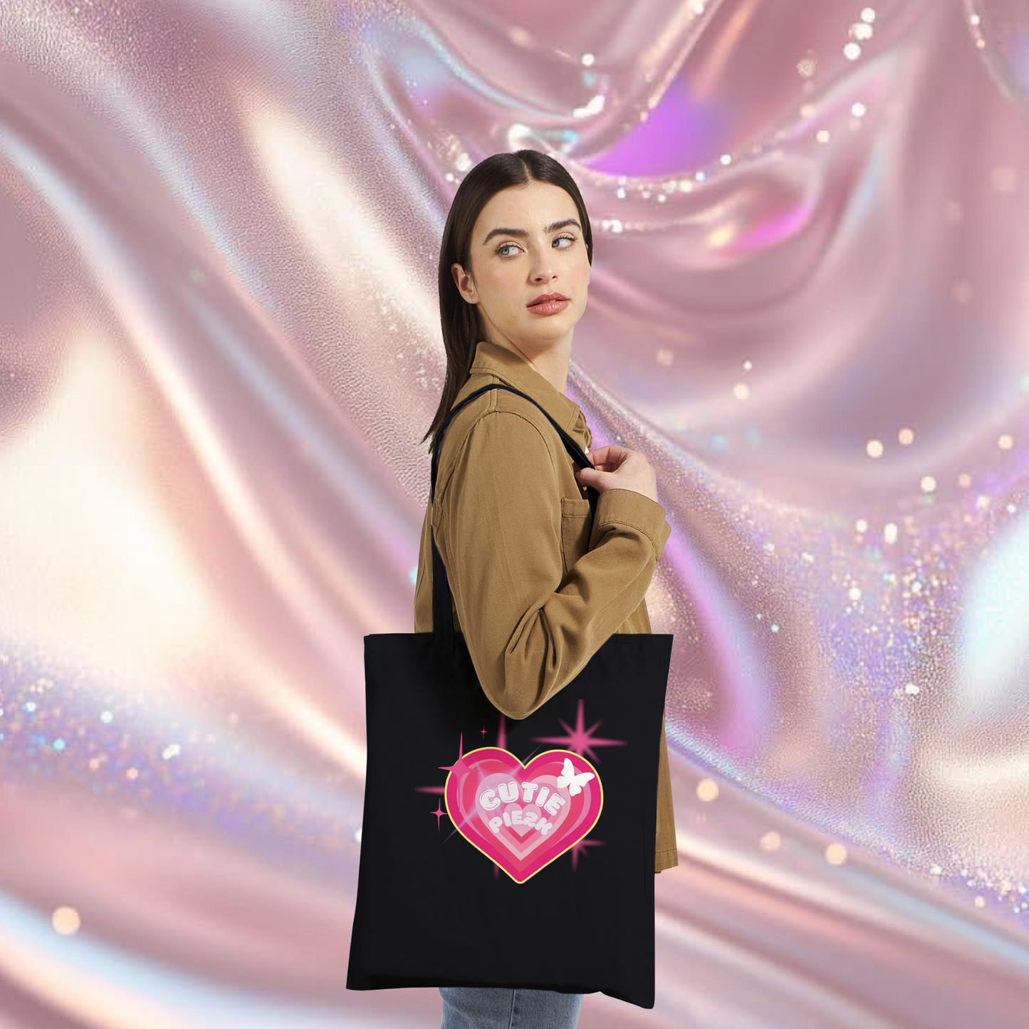 Classic Tote Bag " CUTIE PIE2K " y2k style