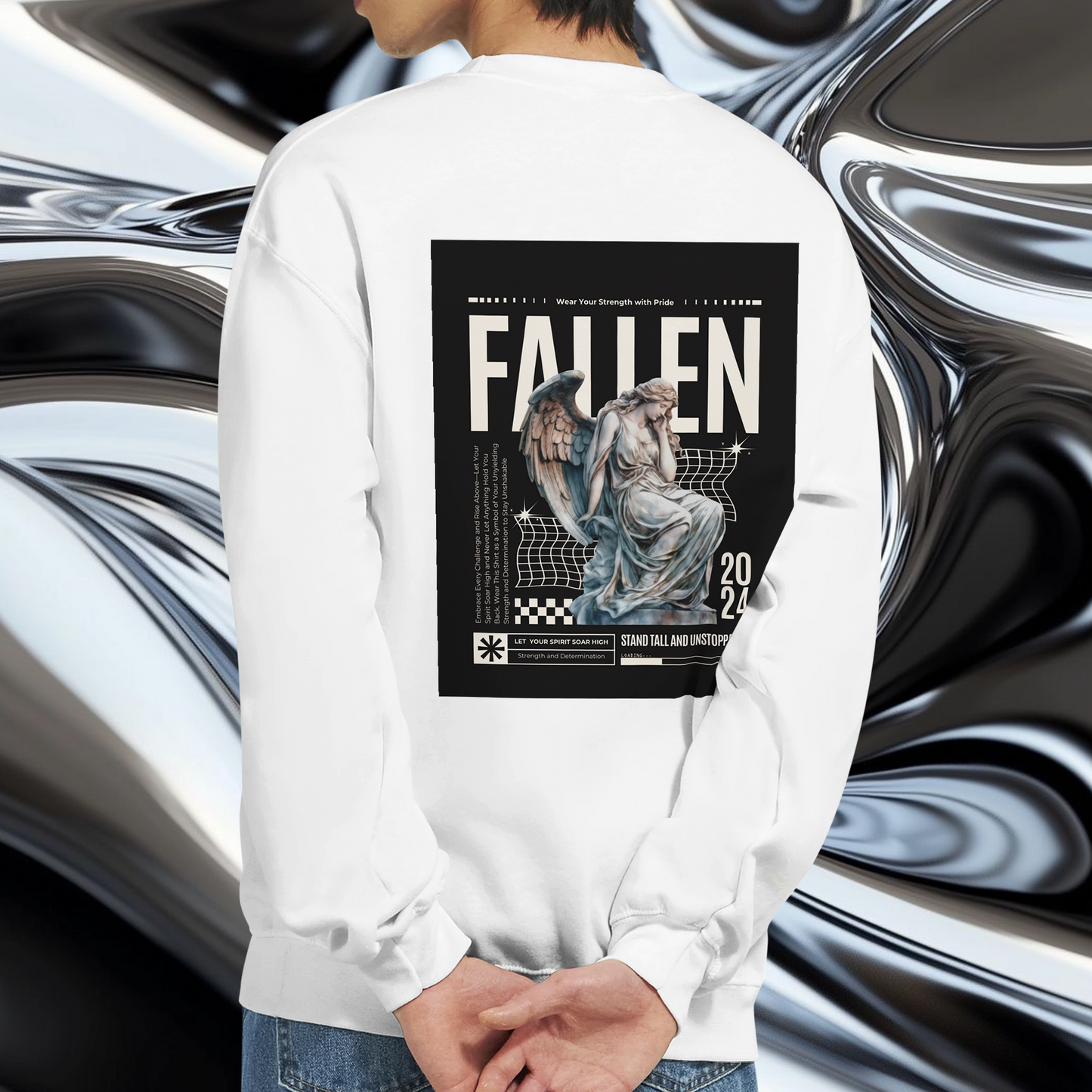 Classic Unisex Crewneck Sweatshirt ”Fallen Angels ”