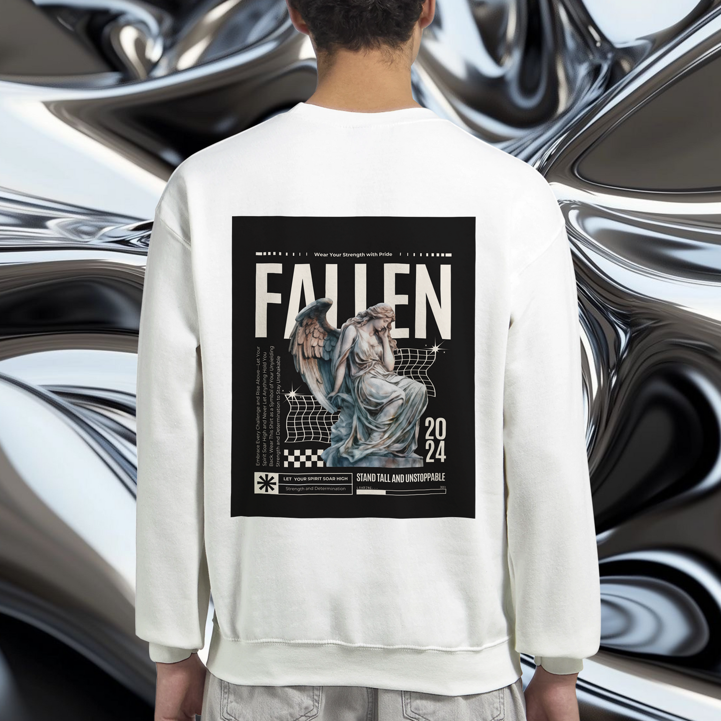 Classic Unisex Crewneck Sweatshirt ”Fallen Angels ”