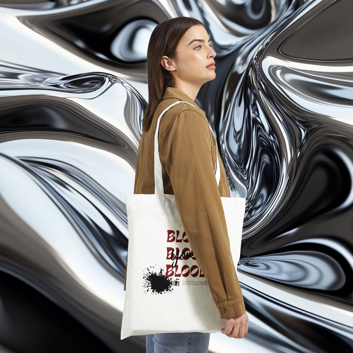 Classic Tote Bag ” Young Blood” Best quality