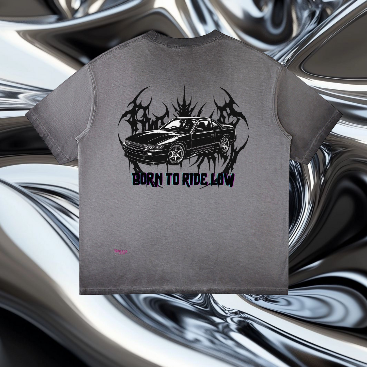 Born to rid low 100% cotton T-shirt