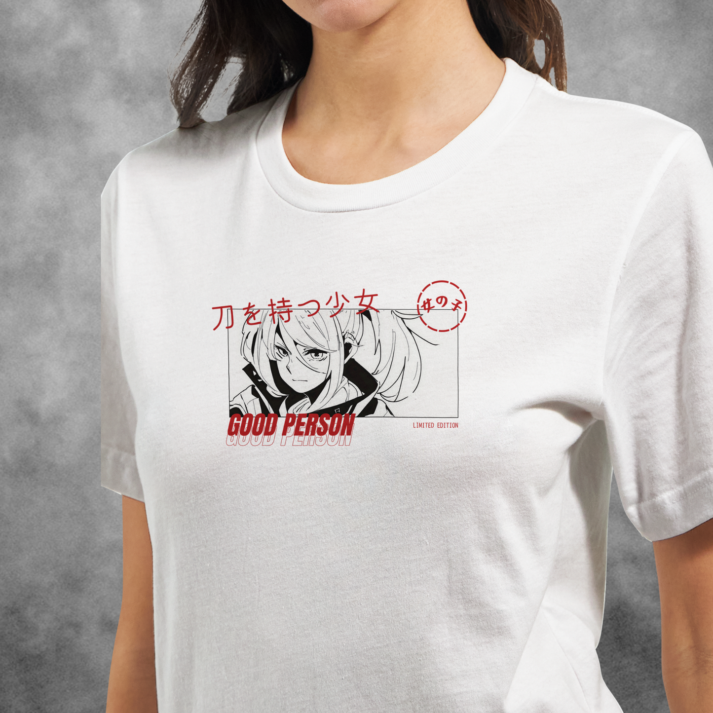 Premium Unisex Crewneck T-shirt | with anime motive