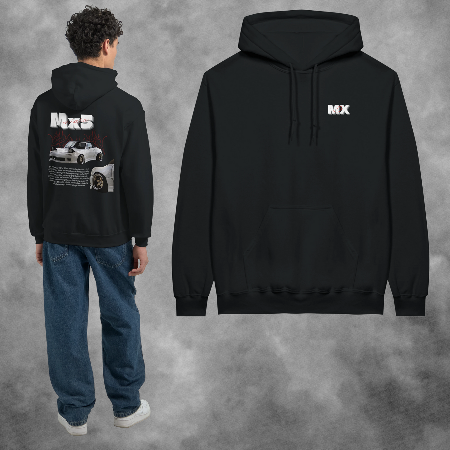 Classic Unisex Pullover Hoodie / Miata MX5 JDM style