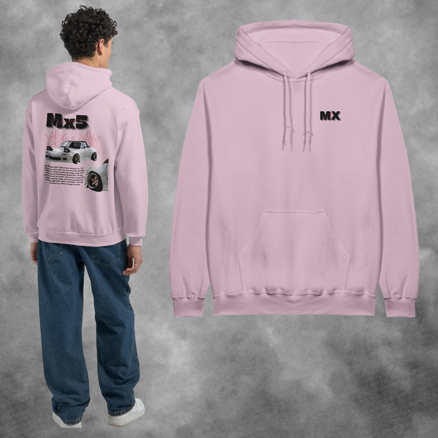 Classic Unisex Pullover Hoodie / Miata MX5 JDM style